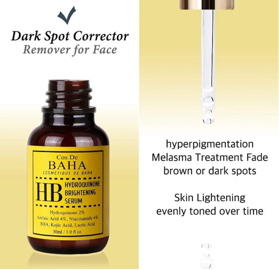 COS DE BAHA (HB) 2% Hydroquinone Brightening Serum 30ml
