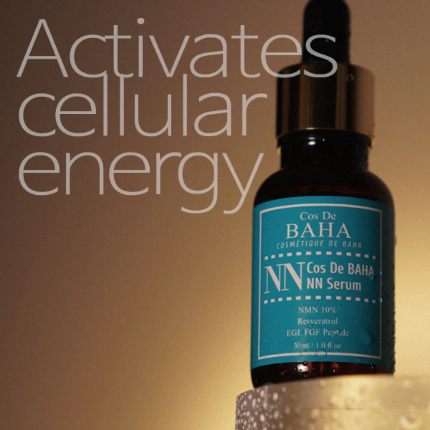 COS DE BAHA (NN) NMN 10 EGF FGF Peptide Serum 30ml